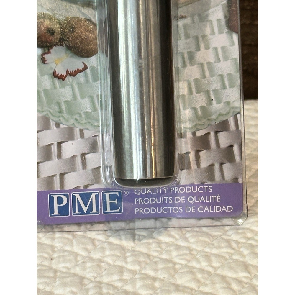 PME Rolling Pin Deep Impression Basketweave 10" # BW91 New In Package! - Picture 5 of 6